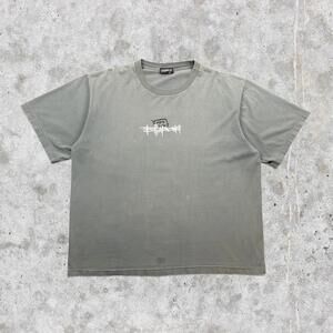 2000's Billabong Back Hit Paint Spellout Graphic T-Shirt